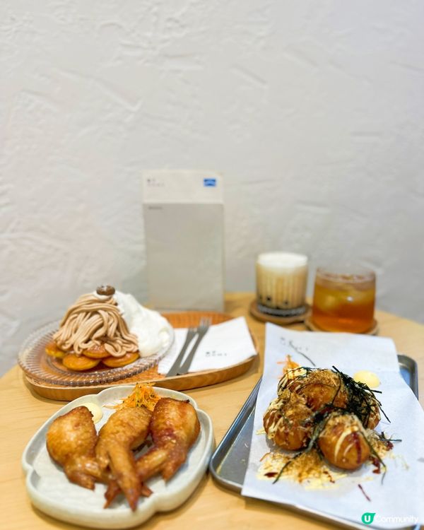 又係二訪嘅餐廳，將軍澳屋子行小清新路線，有日式輕食、小食、甜...