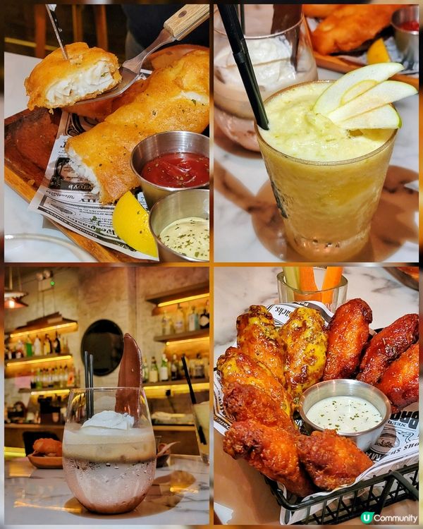 發現咗呢間抵食酒吧，happy hour時段(4-8pm )...