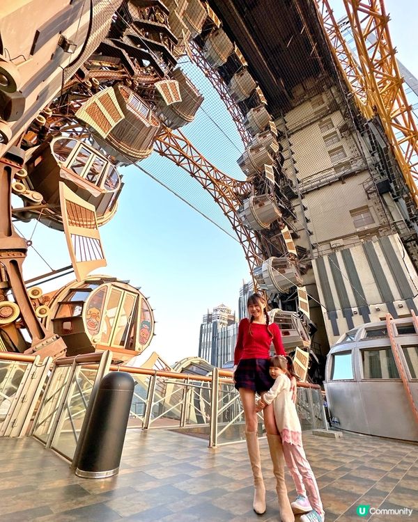 限定轉轉B.Duck主題 8字形摩天輪車廂