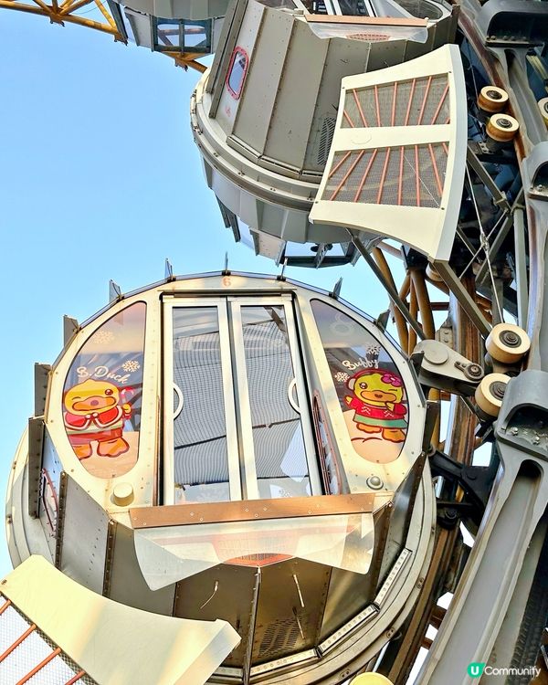 限定轉轉B.Duck主題 8字形摩天輪車廂