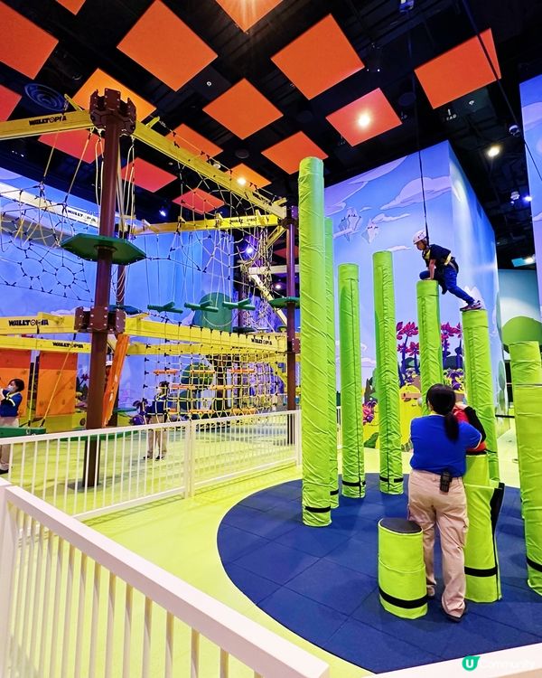 玩足全日室內遊樂場。新濠影滙「滿紛樂園」
