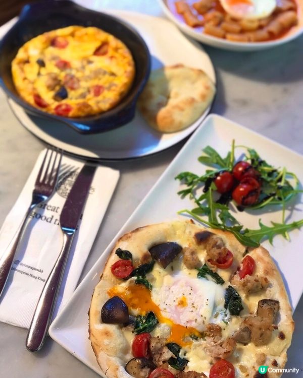 Pizza Express 早餐薄餅