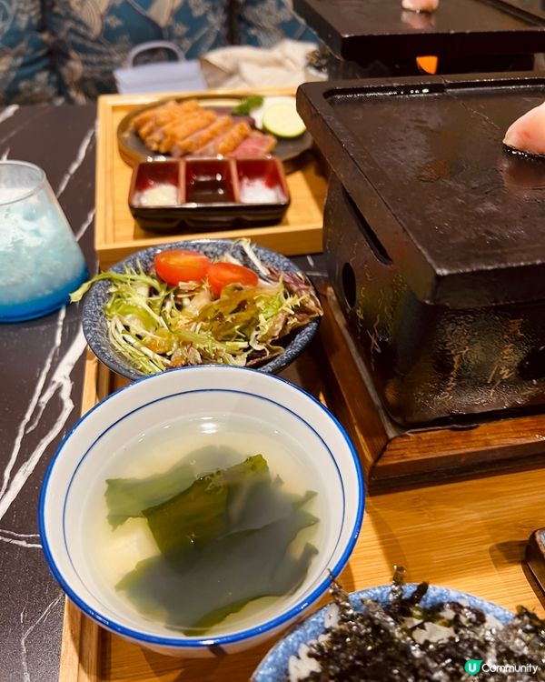 香港美食🍀一人燒肉推介❗️石燒A4日本黑毛和牛店