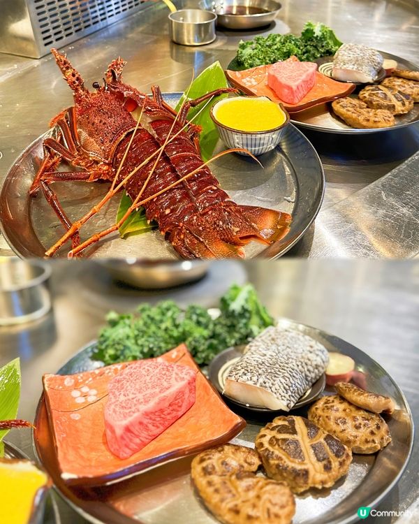 老公今日生日，佢話未食過鐵板燒，即刻同佢去咗超人氣嘅鉄人旨花...