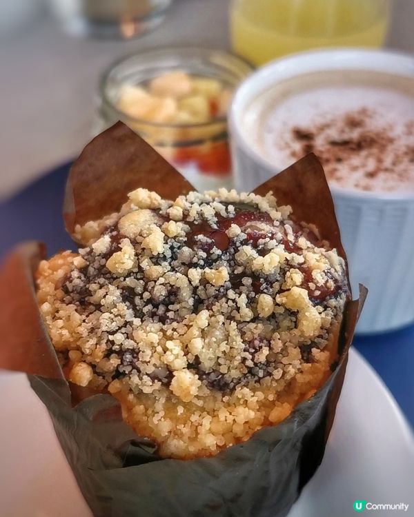 不一樣的藍莓蛋糕