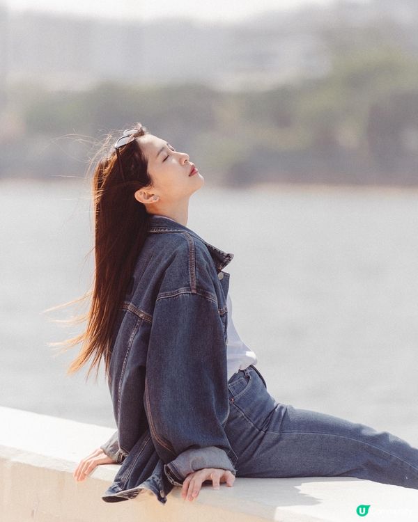 復古港風青春街頭穿搭✨