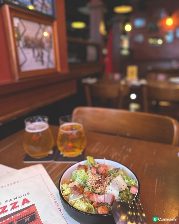 堅尼地城｜本土fusion手工酸種pizza｜復古美式酒吧