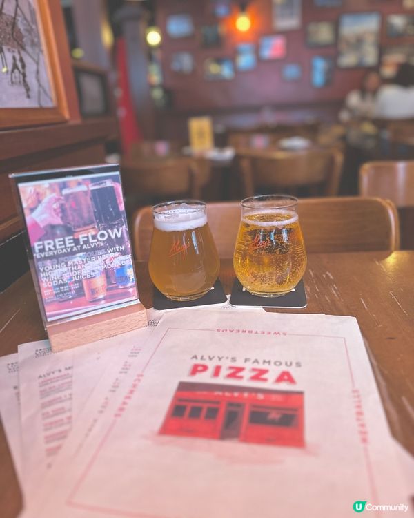 堅尼地城｜本土fusion手工酸種pizza｜復古美式酒吧