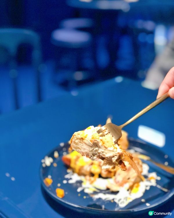 TST blue starry night💫齋打卡cafe