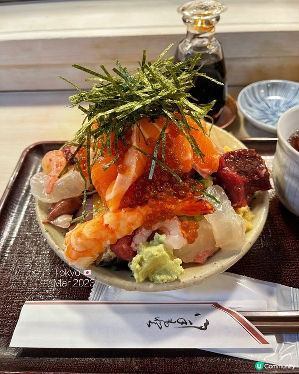海鮮丼😋