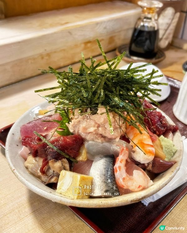 海鮮丼😋