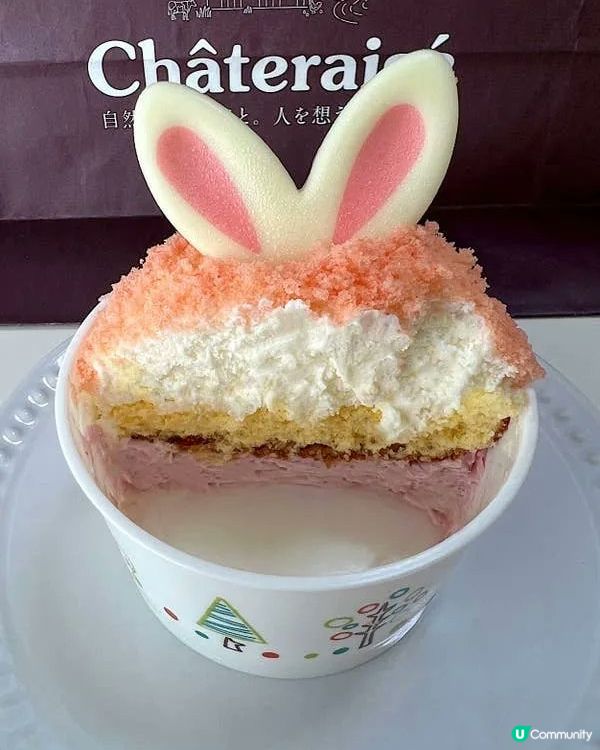 「兔子紙杯蛋糕」太可愛太犯規了…！