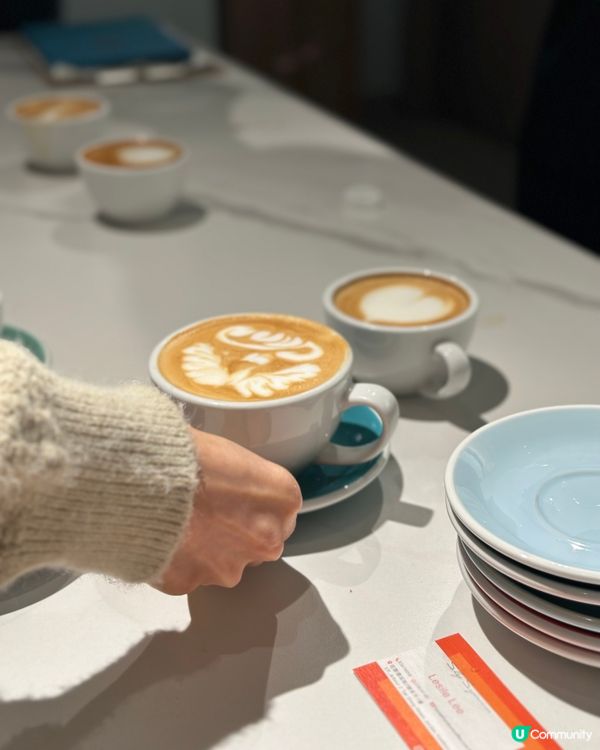 拉花咖啡初體驗 workshop