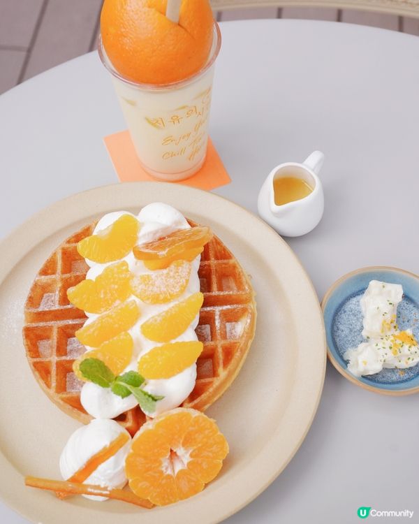 済州みかん丸ごとで超癒し🍊