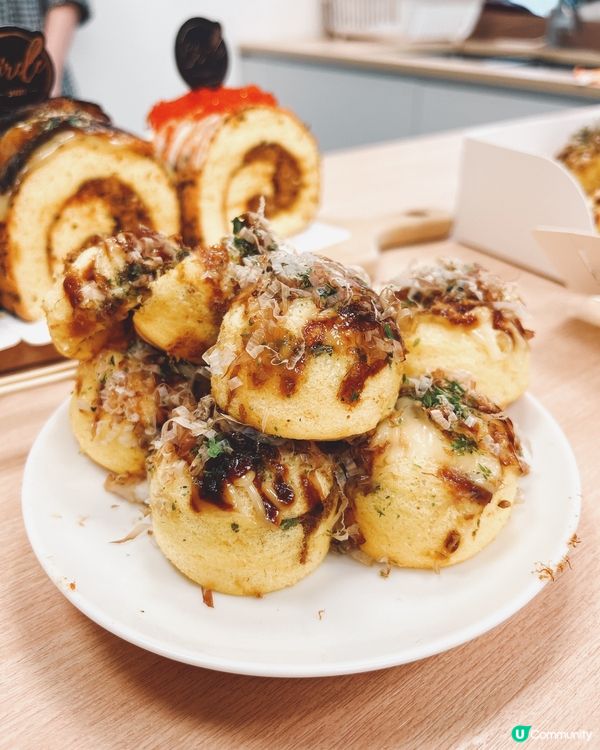 🍰超可愛章魚燒蛋糕