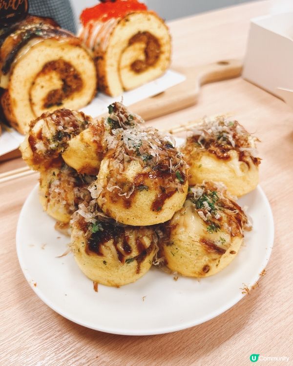 🍰超可愛章魚燒蛋糕