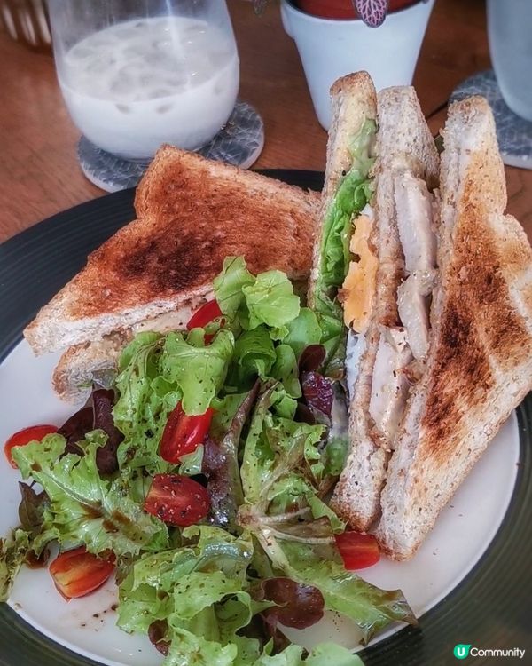 雞胸雞蛋烘多士