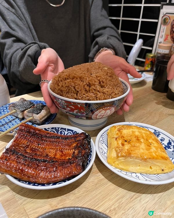 ✤♡ 巨大鰻玉丼 • 視覺味覺同時滿足 ♡✤
