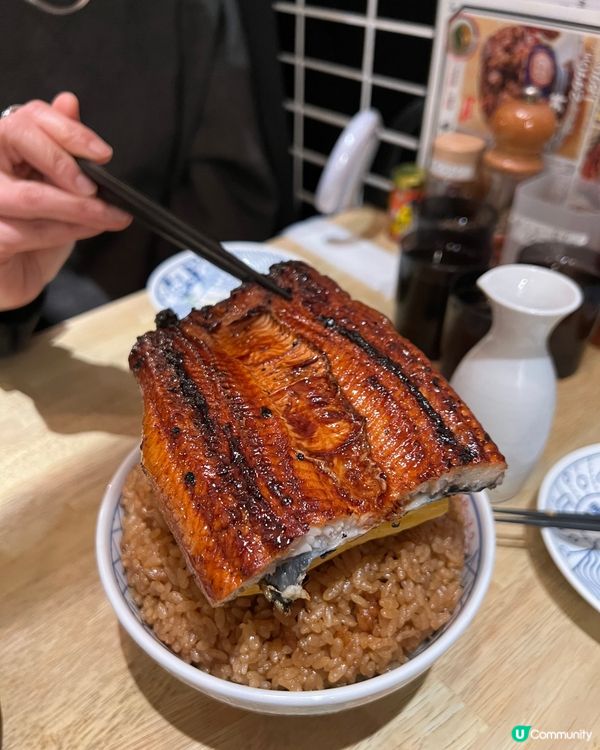 ✤♡ 巨大鰻玉丼 • 視覺味覺同時滿足 ♡✤