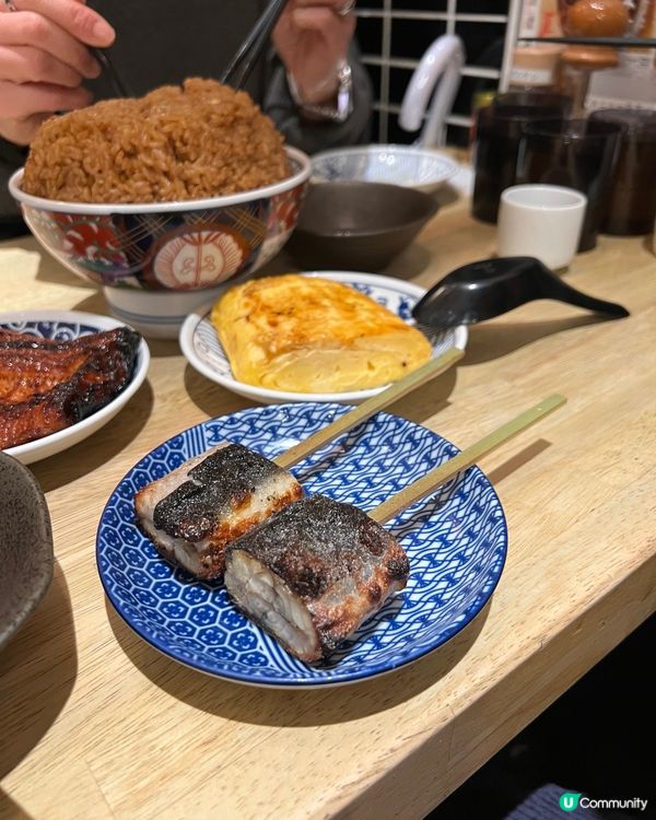 ✤♡ 巨大鰻玉丼 • 視覺味覺同時滿足 ♡✤