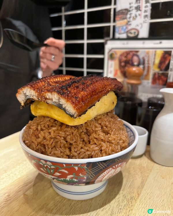 ✤♡ 巨大鰻玉丼 • 視覺味覺同時滿足 ♡✤