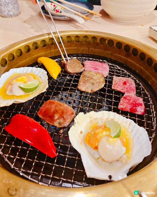 超豐富！黑毛和牛燒肉餐