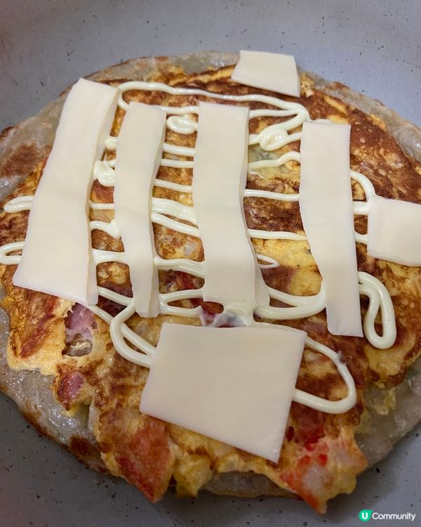 手抓芝士夾餅🤤