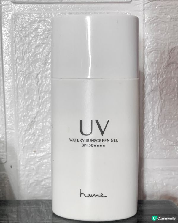 #防曬好物最愛嘅台灣美妝品牌！清透水感防曬凝膠！SPF 40...