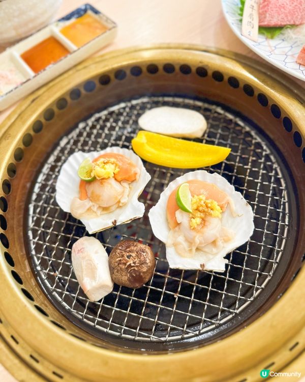 之前食過616牛肉火鍋，隔離其實就係燒肉店，午市套餐有三個選...