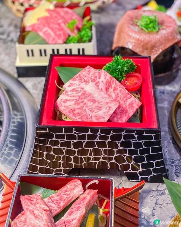 🏯大阪城造型和牛燒肉盛合🔥