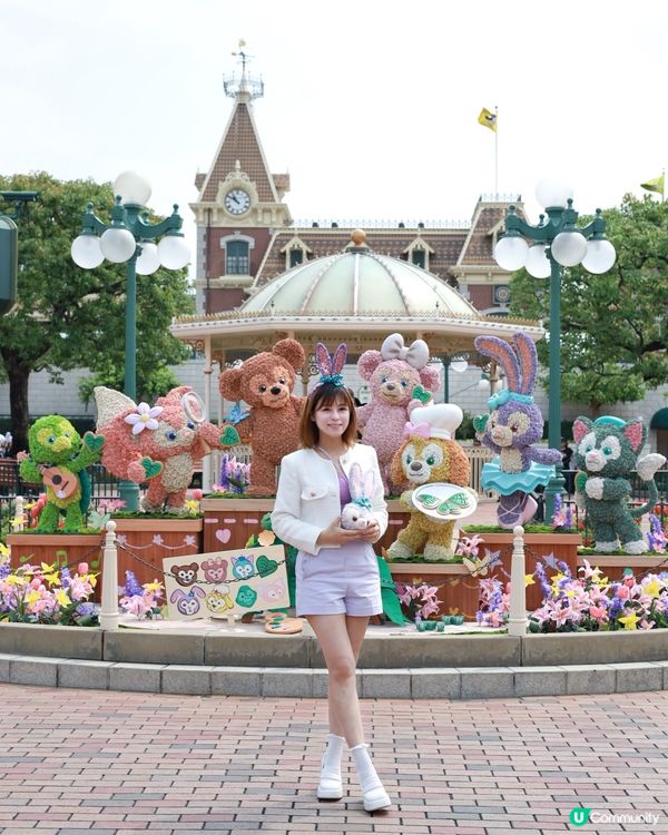 香港迪士尼 Duffy與好友同萌遊