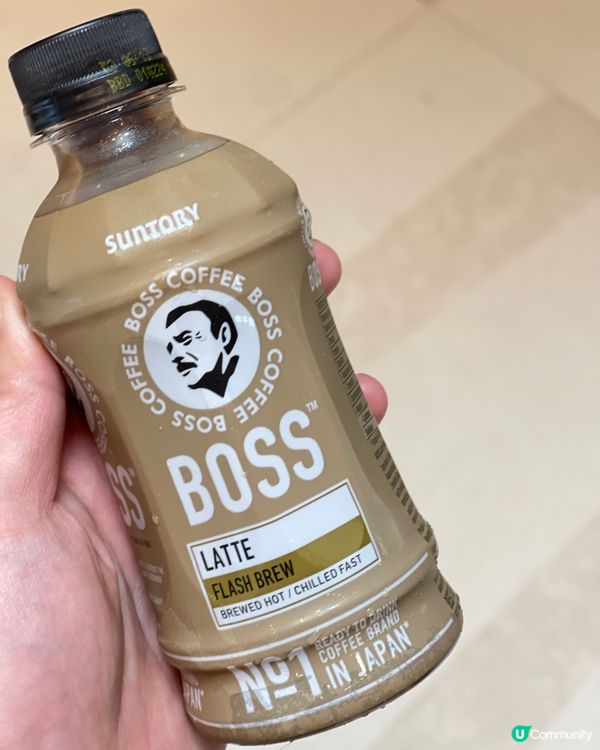 ☕️咖啡｜BOSS樽裝即飲牛奶咖啡