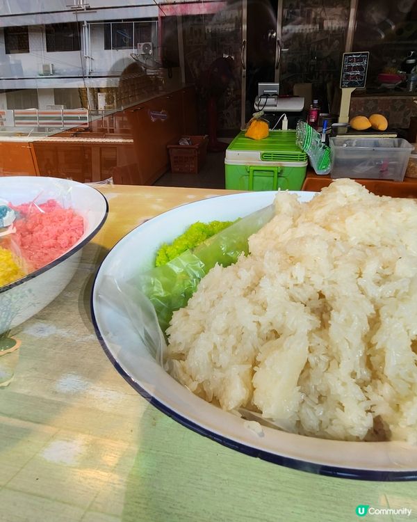七彩繽紛的芒果糯米飯 ~ ศรแก้ว ข้าวเหนียว