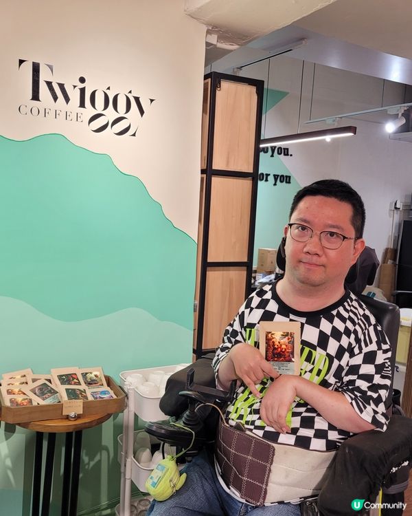 第一次上咖啡試飲會！