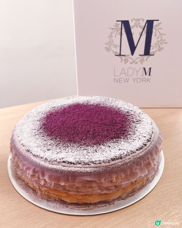 Lady M 限定口味紫薯千層蛋糕回歸！