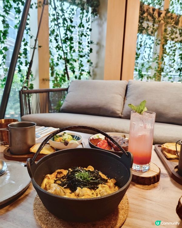 鬧市露營feel西餐廳