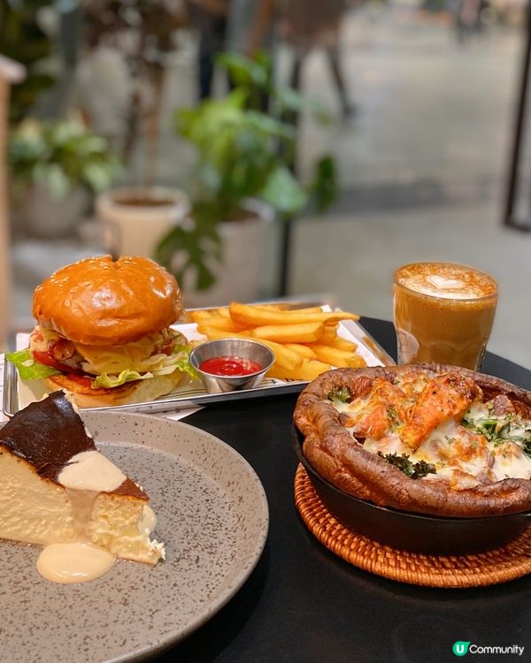 主食甜品&咖啡都高質嘅cafe☕