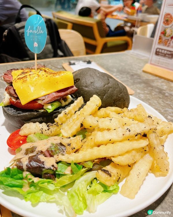 burger 薯條 完美配搭