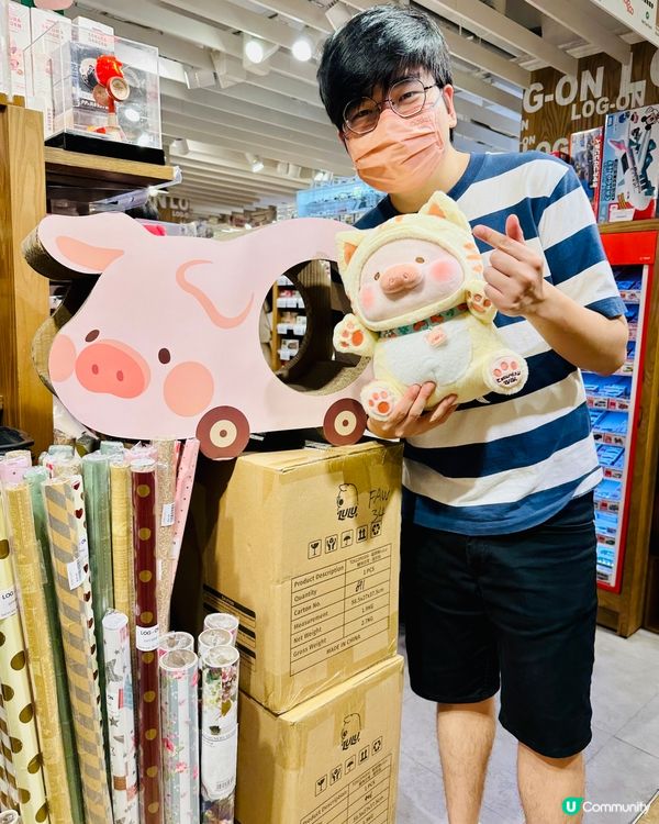 LOGON🐱貓抓板🐽罐頭豬LuLu 豬咪日常系列