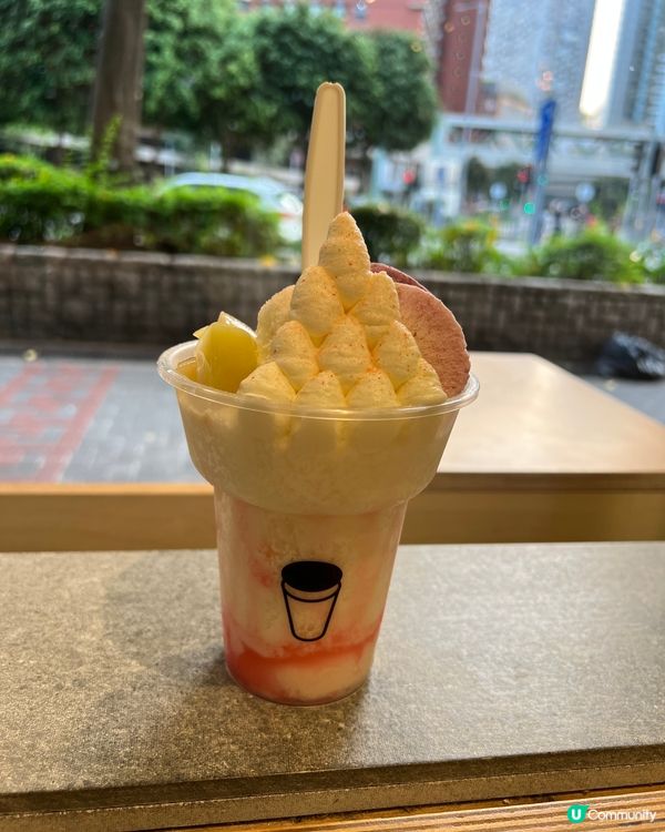 果蜜白桃打卡甜品