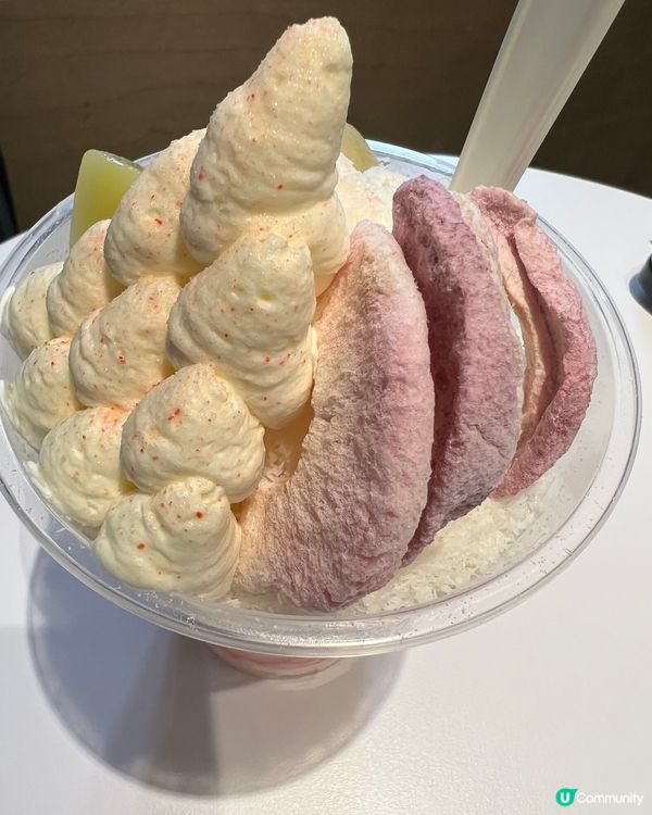 果蜜白桃打卡甜品