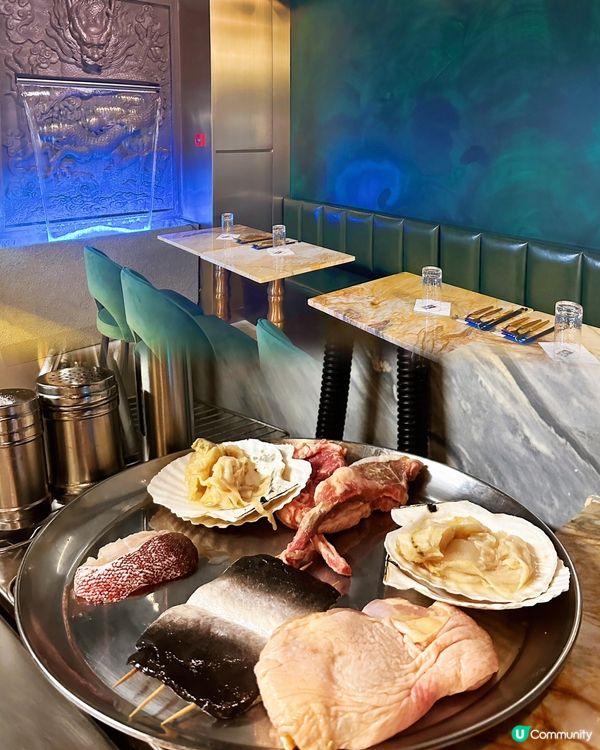 呢間真係算隱世鐵板燒，皆因係餐廳出面完全唔覺呢間係鐵板燒餐廳...