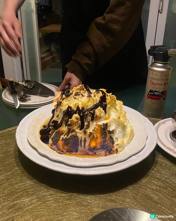 必點火焰雪山❤️‍🔥少有庭園風格餐廳