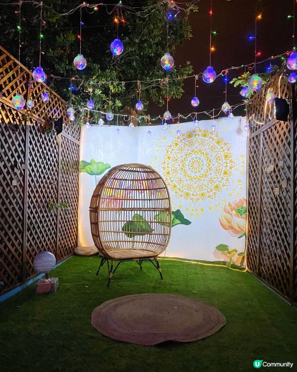 必點火焰雪山❤️‍🔥少有庭園風格餐廳