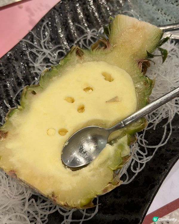 清新冰爽嘅菠蘿🍍雪芭