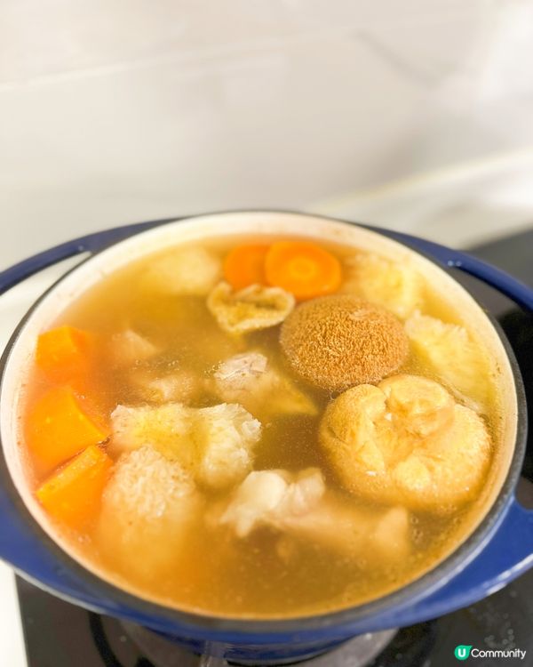 🌺猴頭菇雪耳無花果湯🥣