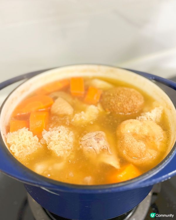 🌺猴頭菇雪耳無花果湯🥣