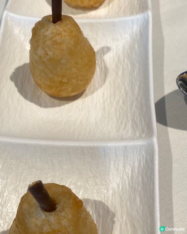 黑椒牛肉啤梨點心