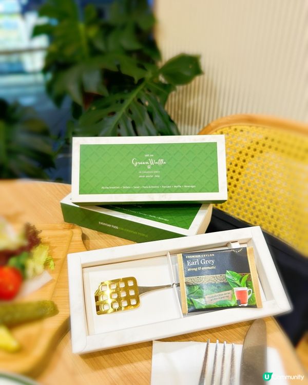 之前去過希慎食呢間💚Green Waffle🧇，今次就去咗中...