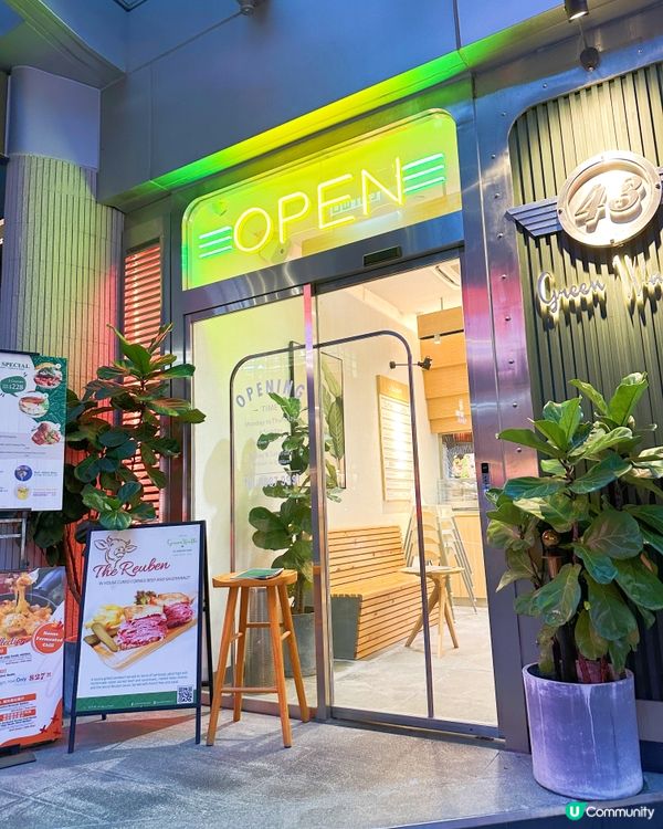 之前去過希慎食呢間💚Green Waffle🧇，今次就去咗中...